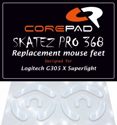 Preview: Mouse Skates Feet X-RAYPAD Jade Obsidian Unusual Way Sports UWS Silver Fox Magic PLUS Tiger EspTiger Ice V2 Arc Corepad Skatez Logitech G305 305 G304 304 X Superlight